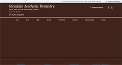 Desktop Screenshot of glendaleaestheticdentistry.com